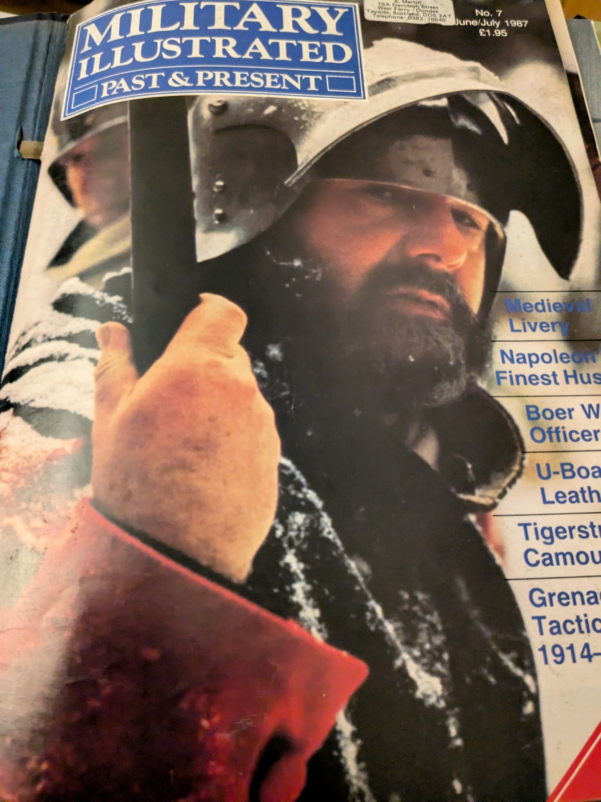 MILITARY ILLUSTRATED PAST & PRESENT MAGAZINE – ISSUES 7- 12 IN BINDER