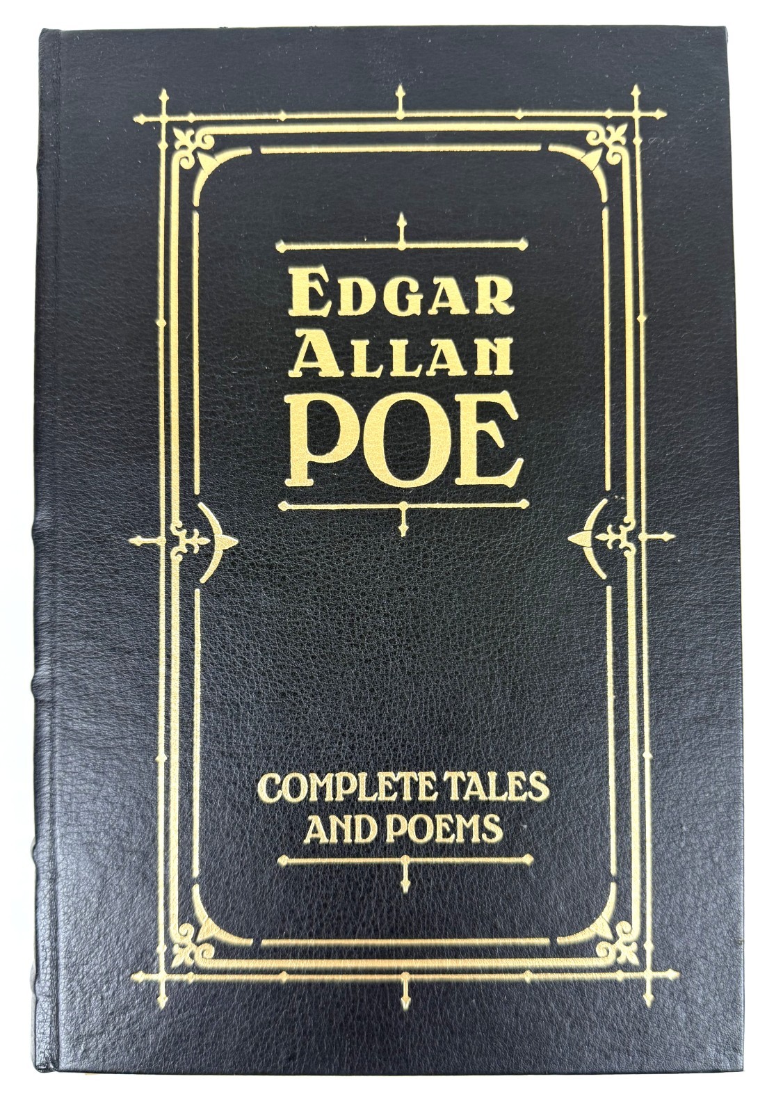 Edgar Allan Poe Complete Tales Poems Barnes Noble Leatherbound Hardcover 1992