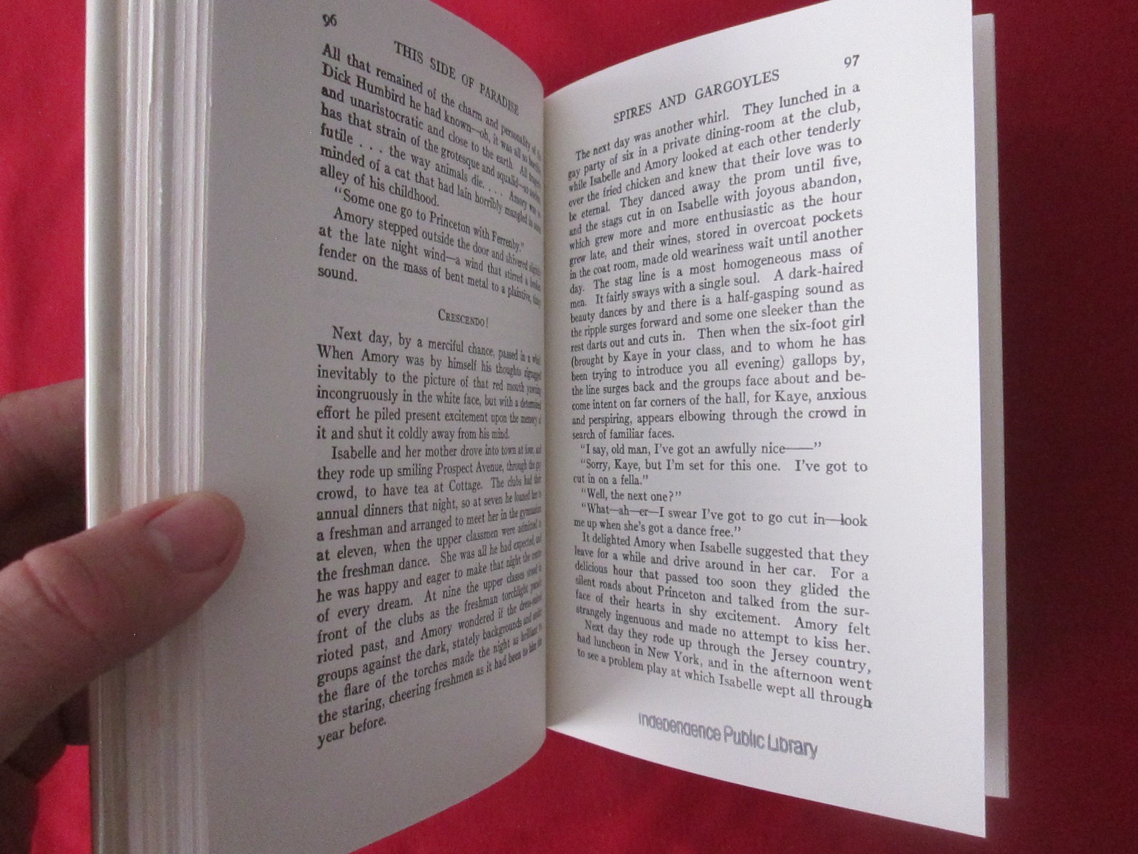 This Side of Paradise F. Scott Fitzgerald 1920 Facsimile HC/DJ