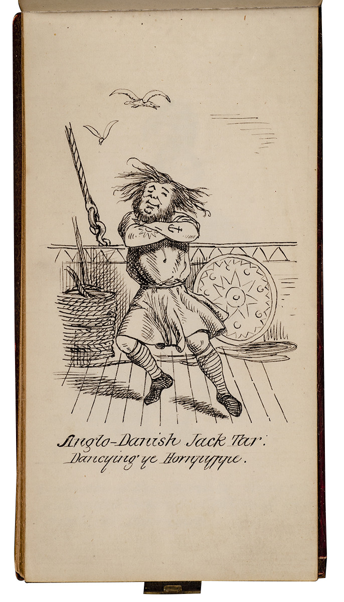 Edward Linley Sambourne / Sketches from Punch’s Book of British Costumes Signed