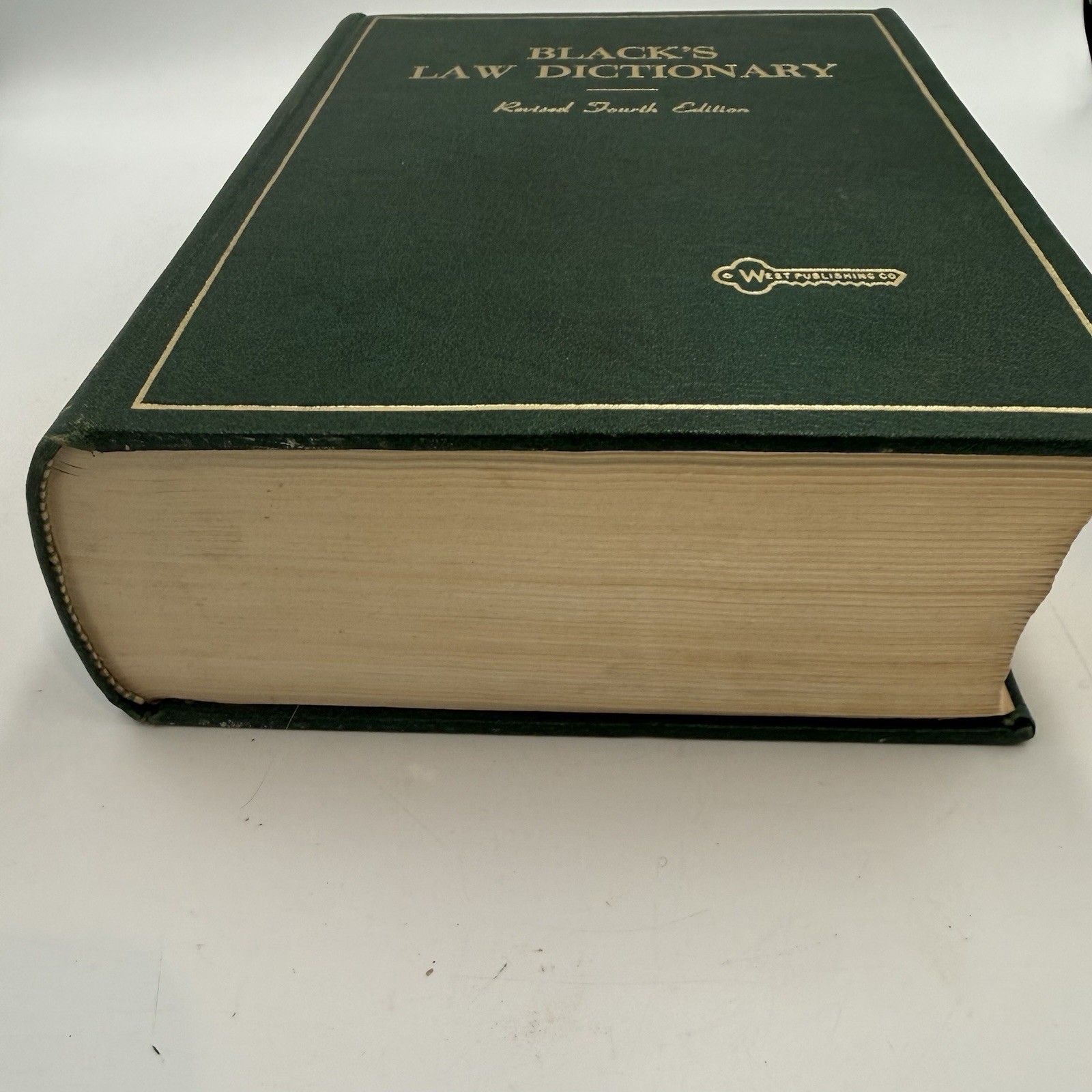 Black’s Law Dictionary Revised Fourth 4th Edition 1968 Henry Campbell Black