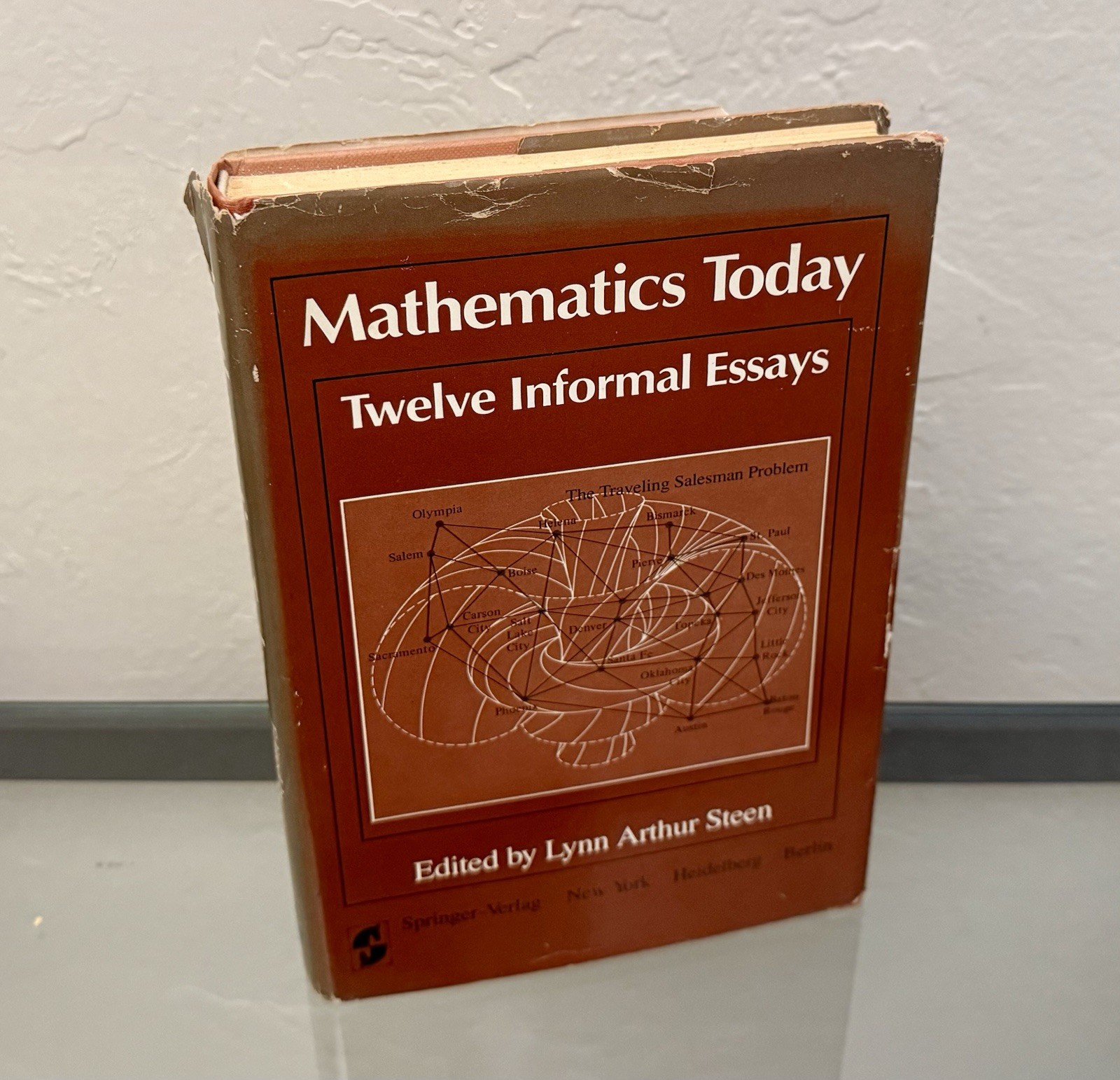 Math Today 12 Informal Essays by Lynn Arthur Steen 1980 HC/ DJ