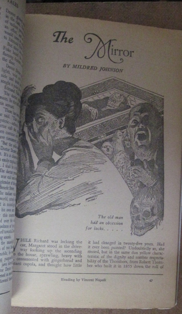 Weird Tales September 1950 / Asimov / Bloch / Jacobi (G) c30
