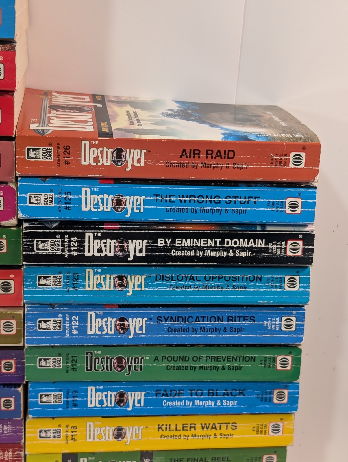 The Destroyer Series Lot 113 Books Warren Murphy Richard Sapir Remo Williams