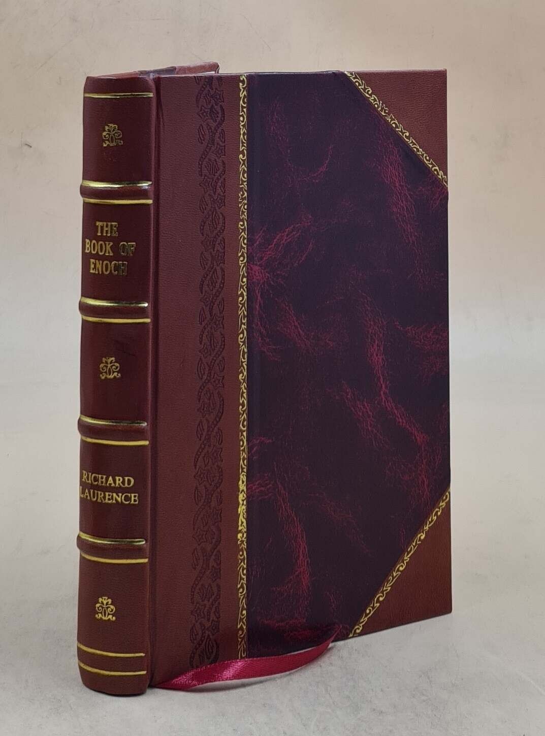 The book of Enoch the Prophet 1833 by Richard Laurence [Leather Bound]