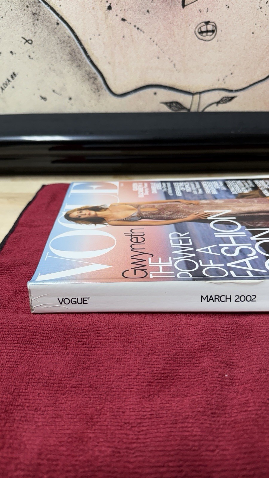 Vogue Magazine March 2002 – Gwyneth Paltrow Cover – 592+ Pages