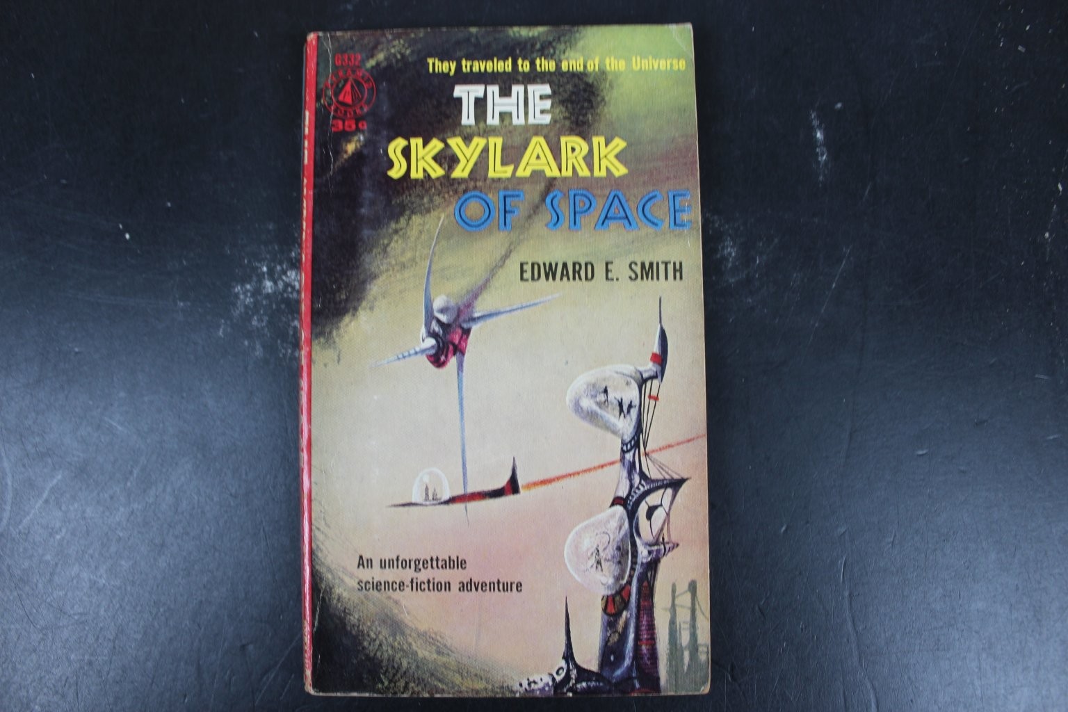 The Skylark of Space Edward E. Smith 1958 Pyramid Books Sci-Fi Vintage Paperback