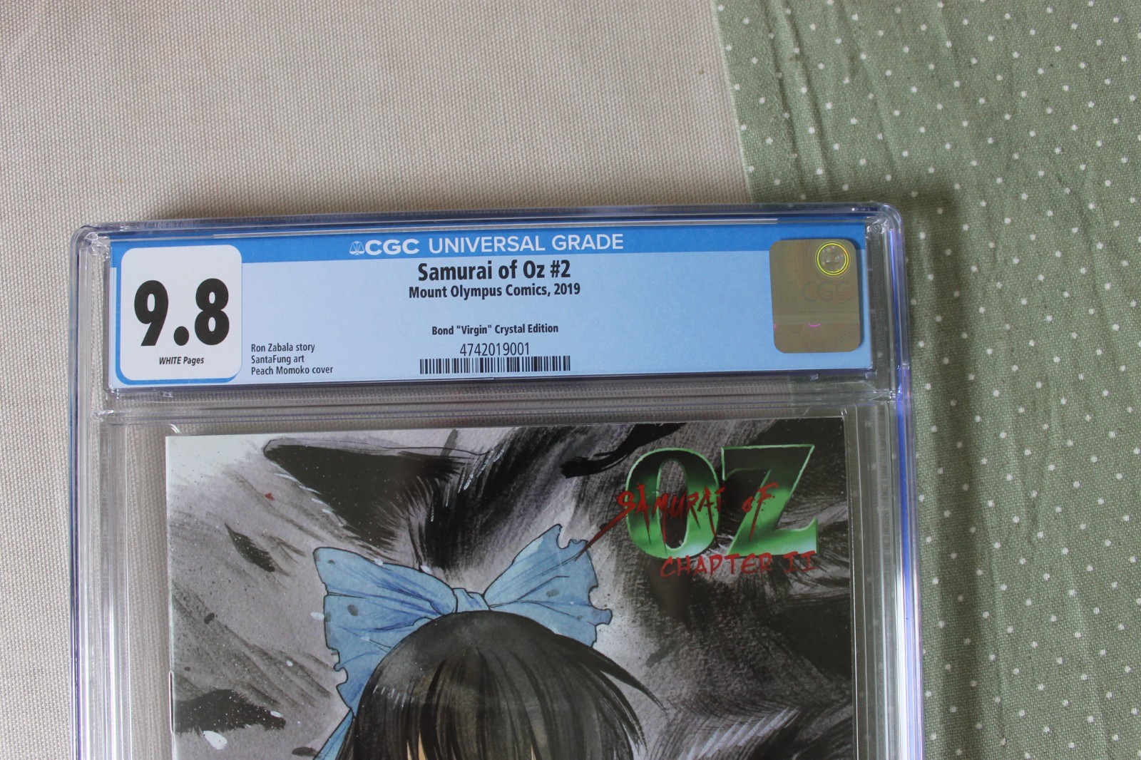 SAMURAI OF OZ #2 PEACH MOMOKO VARIANT CGC 9.8