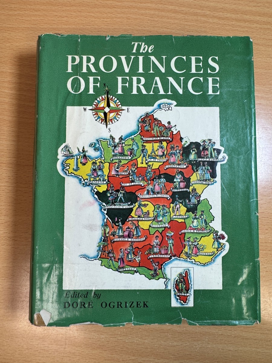 The Provinces of France by Dore Ogrizek 1951 Hardcover 1st Edition