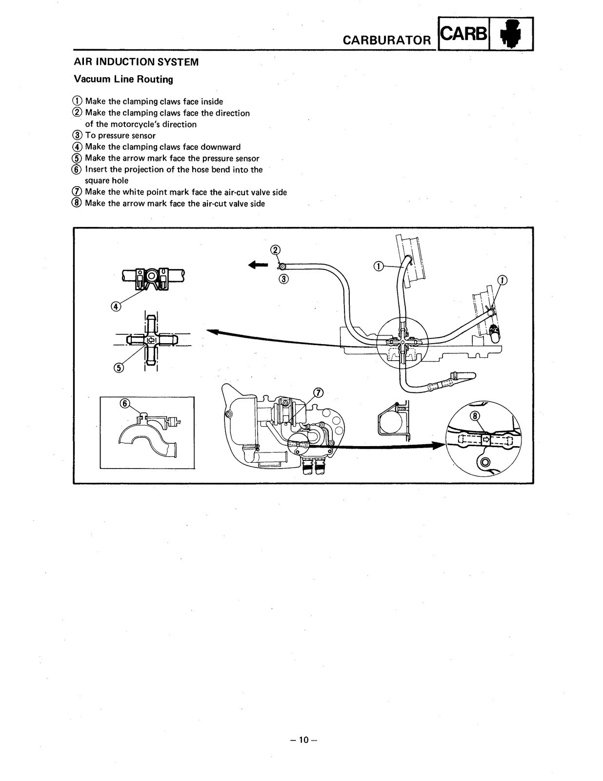 YAMAHA XV700 XV750 XV1000 XV1100 Motorcycle Service Manual 1985-1999 – CLOSURE