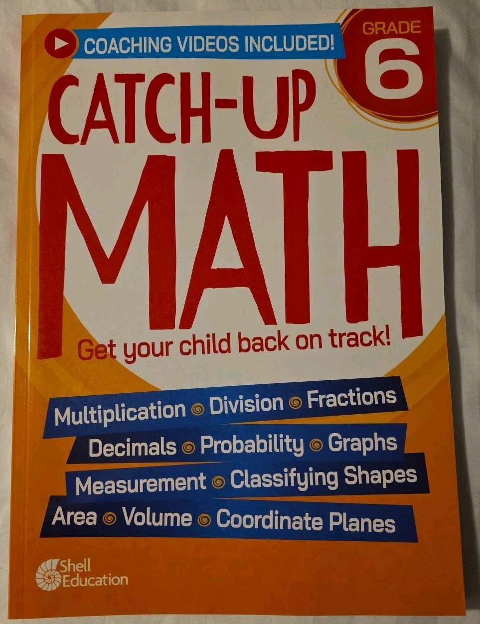 *NEW* Teacher Created Materials Catch-Up Math: 6th Grade PB Book Catch-Up Math
