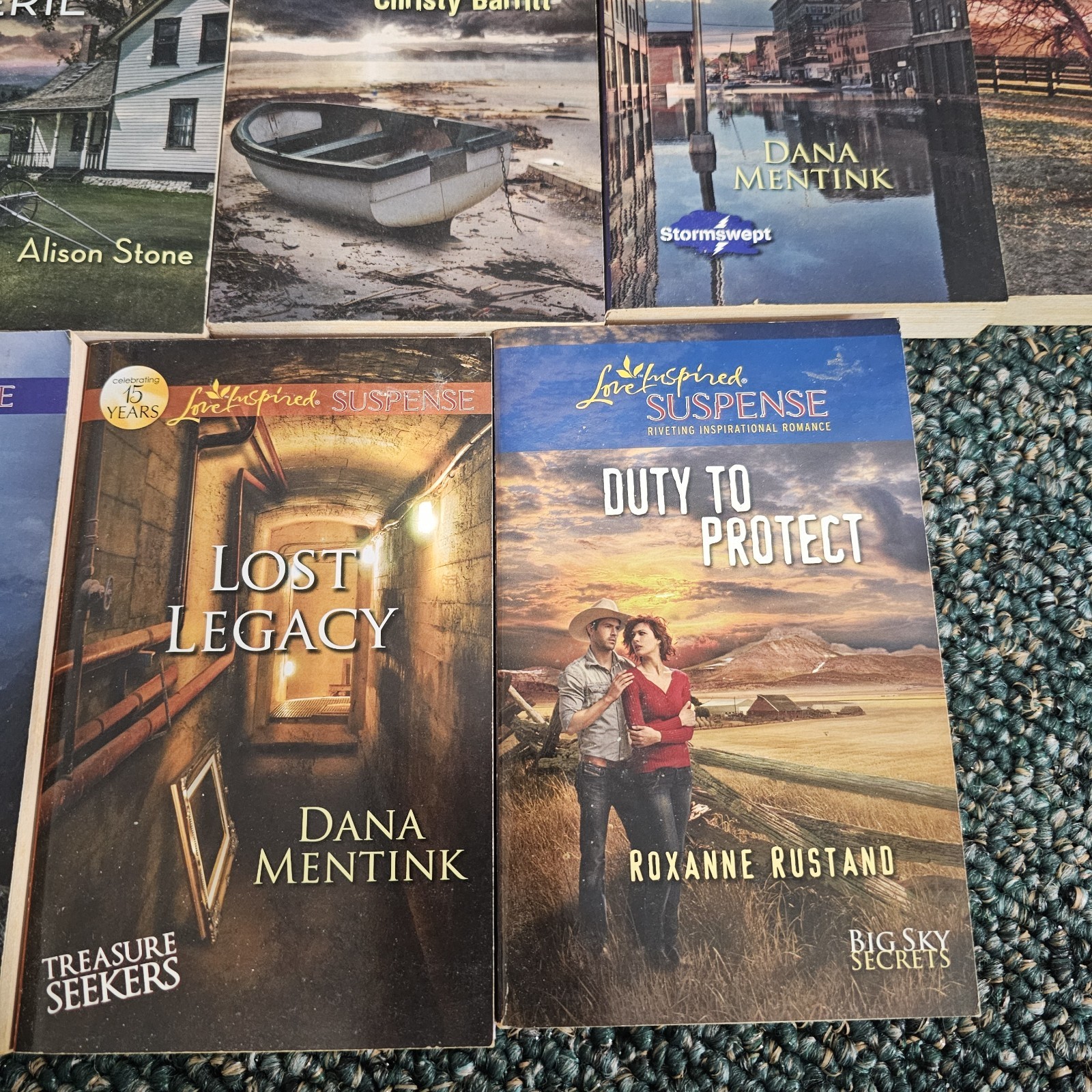 Love Inspired Suspense 15 Book Lot