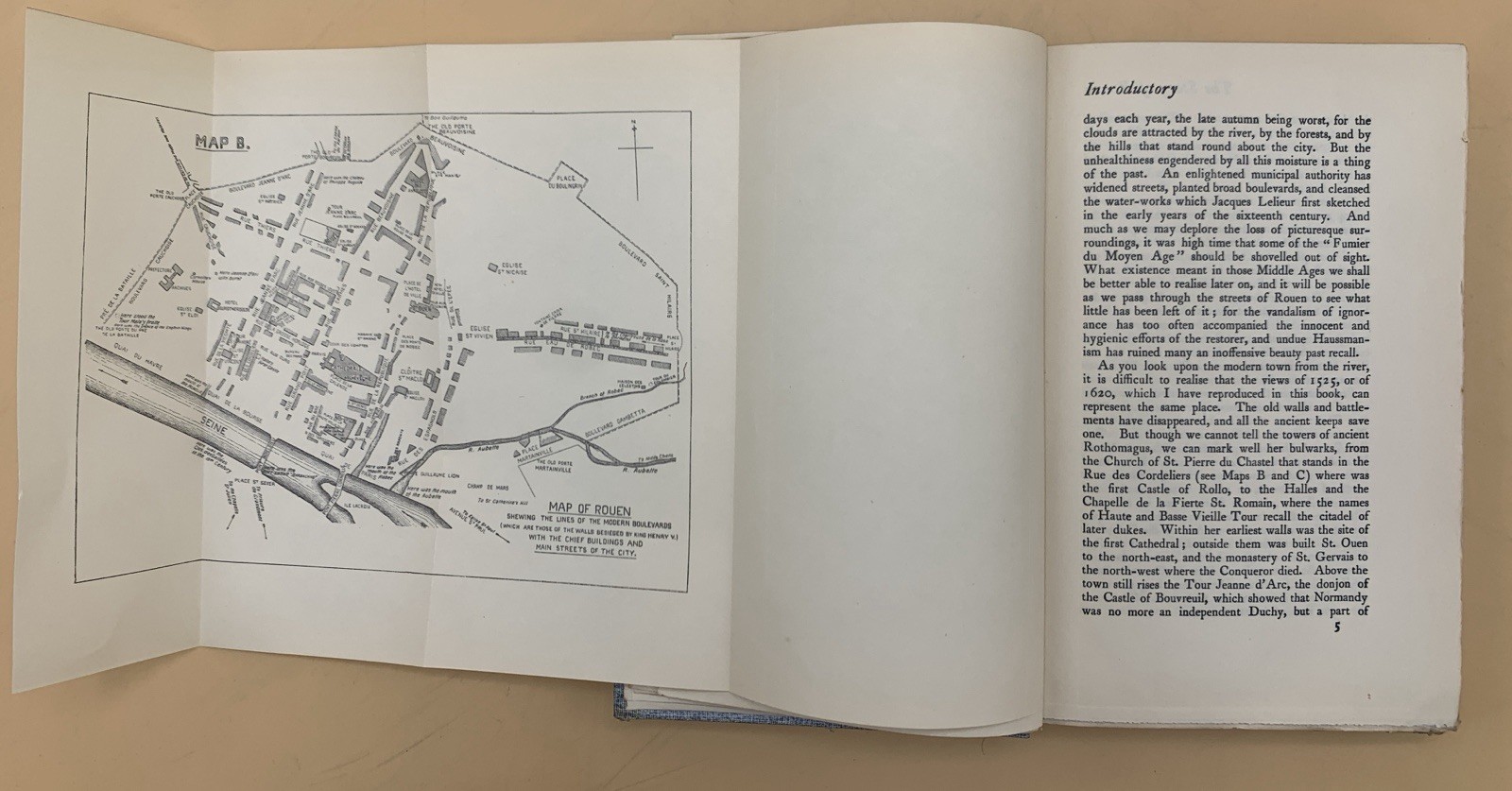 Medieval Towns The Story of Rouen Theodore Andrea Cook 1905 h/b