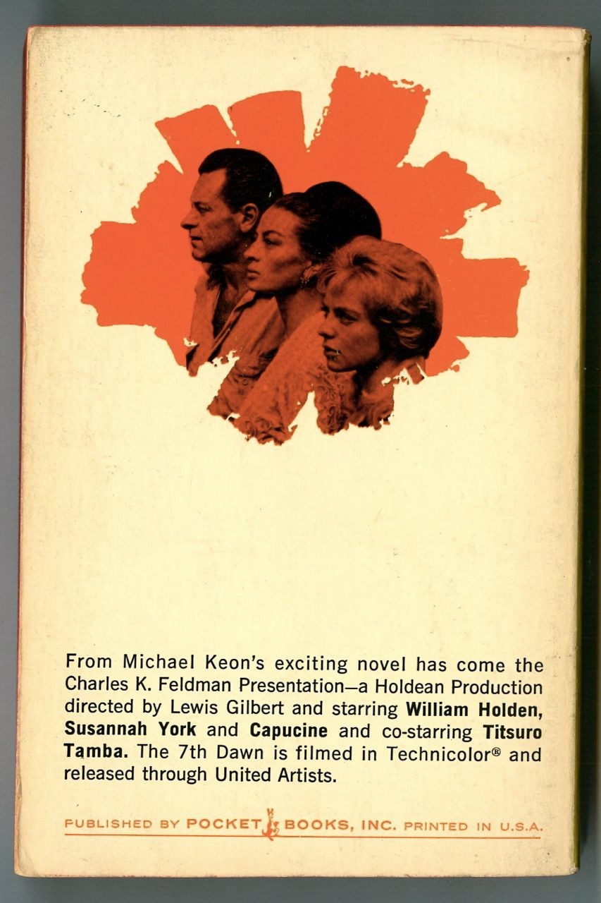 The 7th DAWN by Michael KEON! Vintage 1964 POCKET Books MOVIE Promo Paperback!