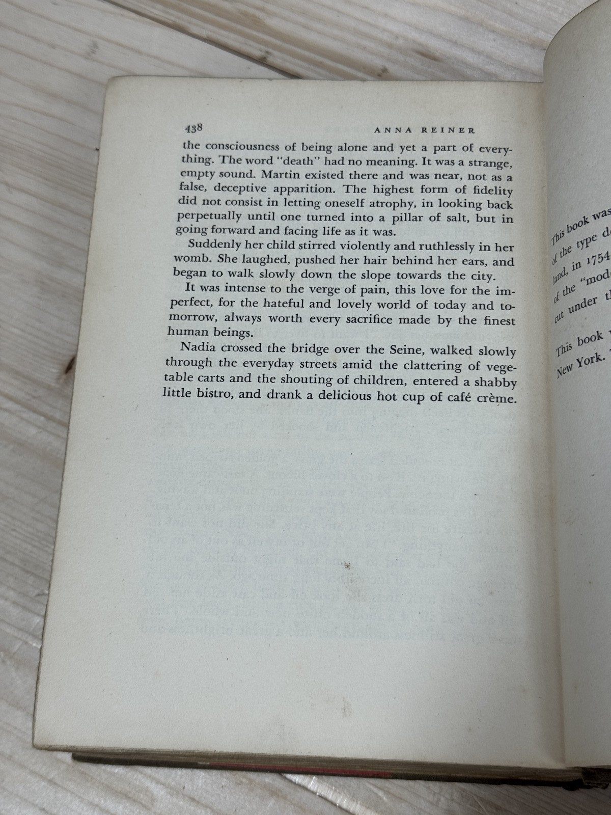 The Coward Heart by Anna Reiner 1941 First American Edition Alfred A. Knopf