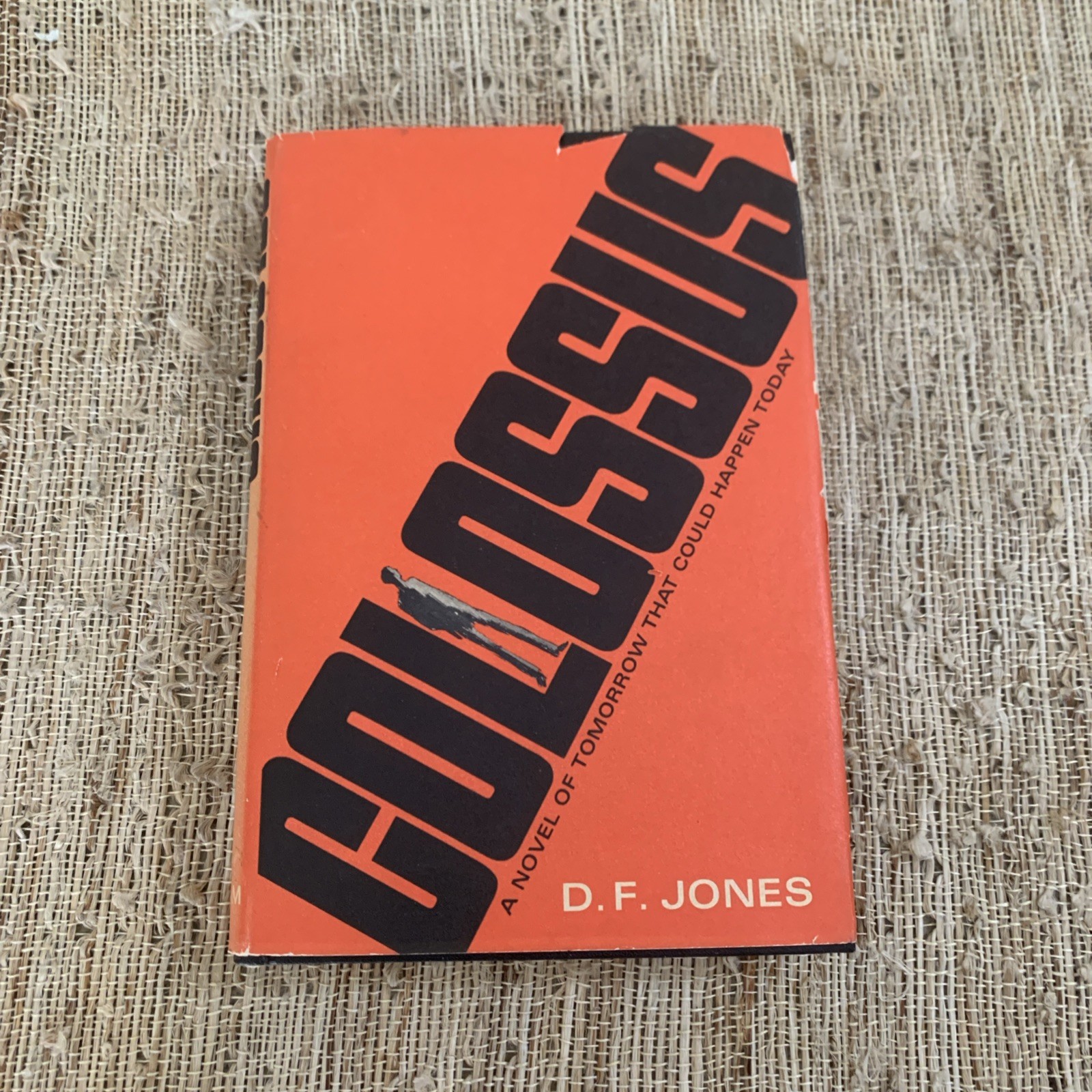 COLOSSUS by D. F. Jones Vintage 1966 HC DJ BCE Book Club Edition Rare