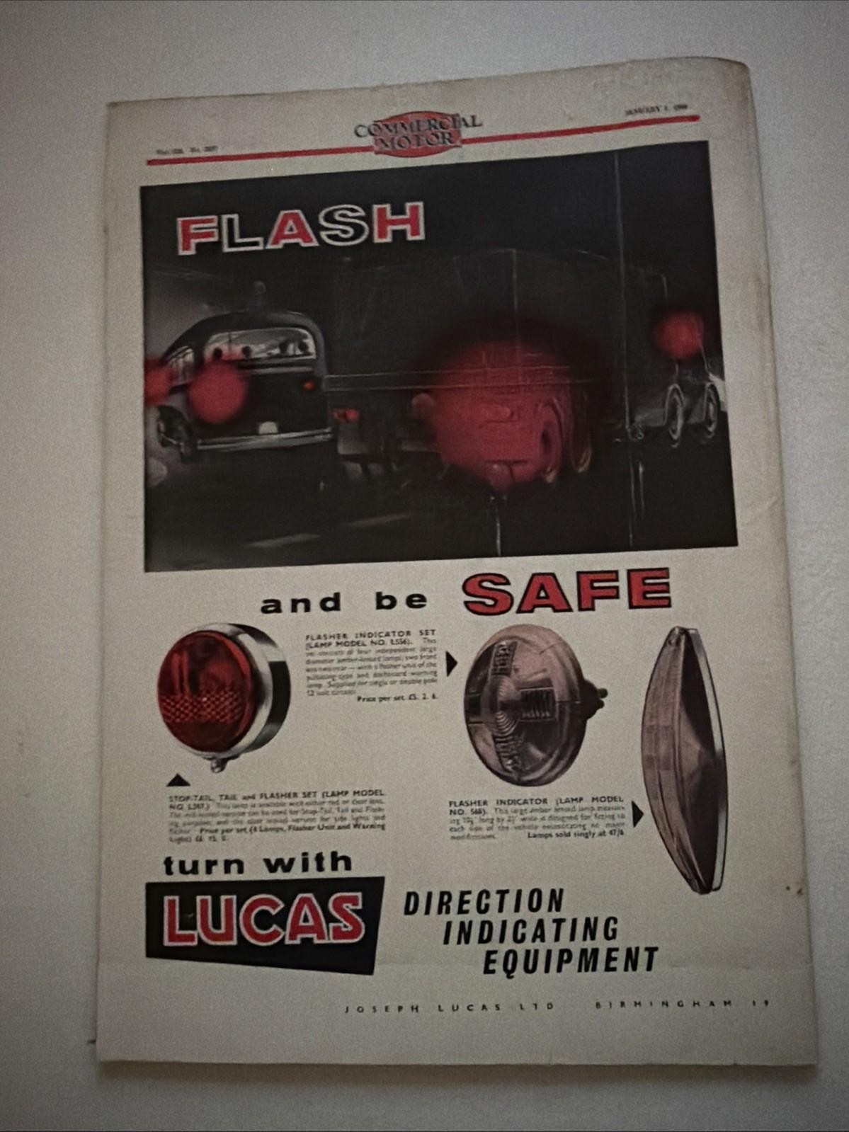 Commercial Motor Magazine 1 January, 1960 Thames Trucks & Vans By Ford 58 Pages