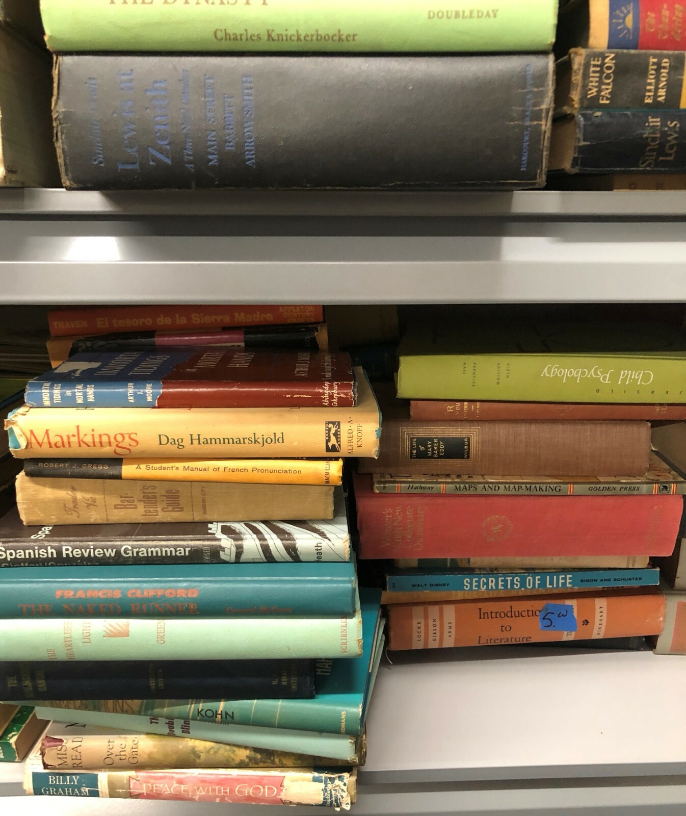 Lot of 10 Vintage Antique Rare Old Decor Hardcover Books – Mixed Color – Random