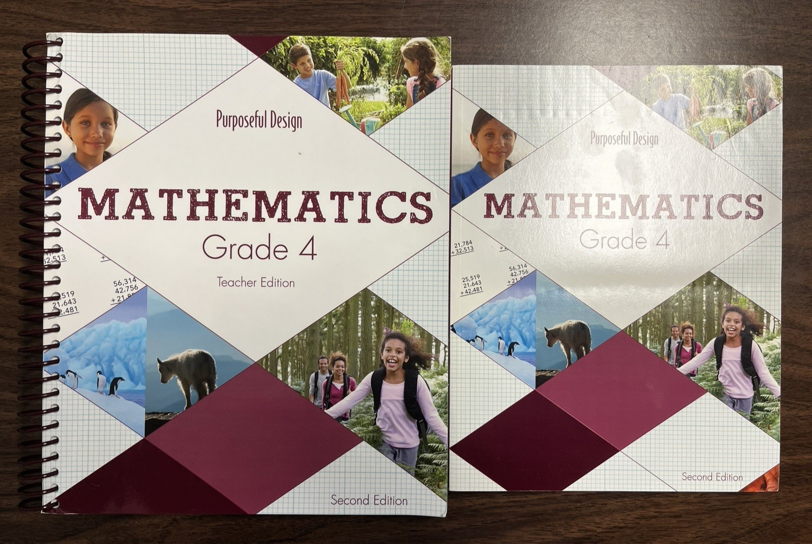 Purposeful Design Mathematics Grade 4 – 2nd ed – Teacher Edition + Student – NEW