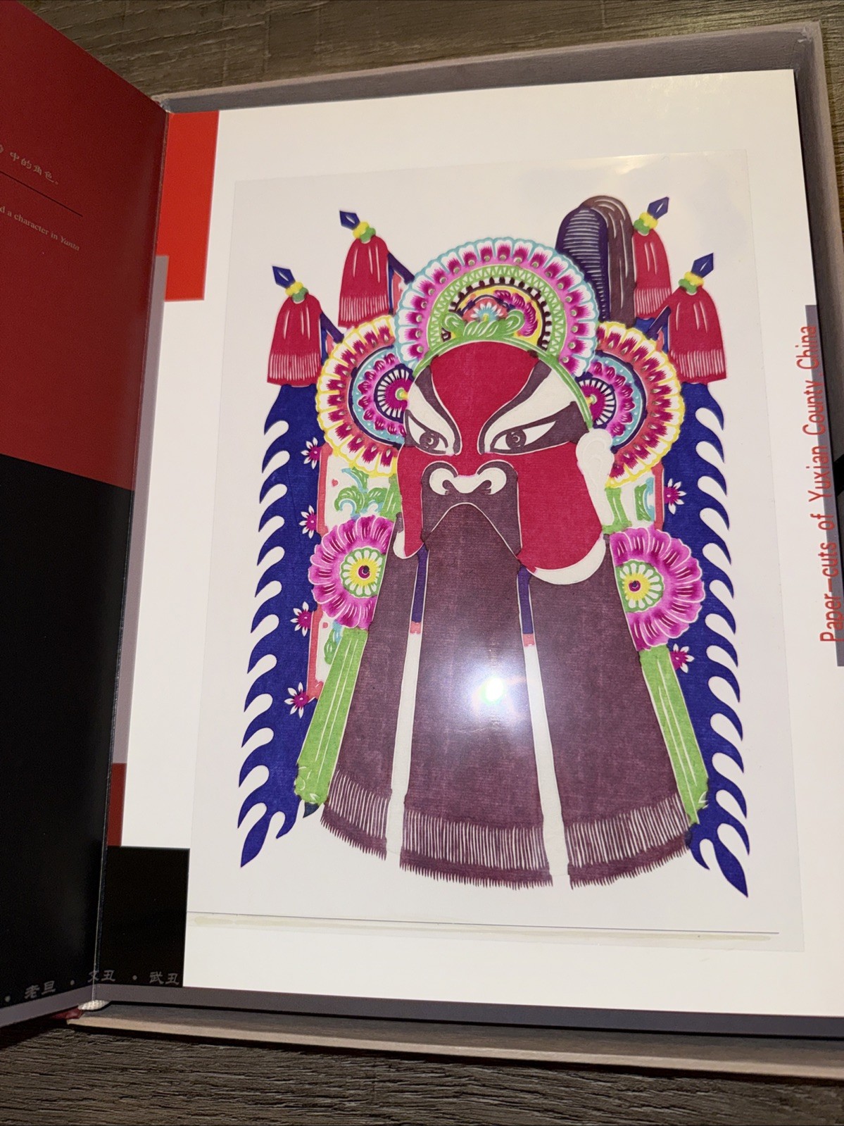 Paper-cuts Of Yuan County, China Facial Makeup Of Peking Opera