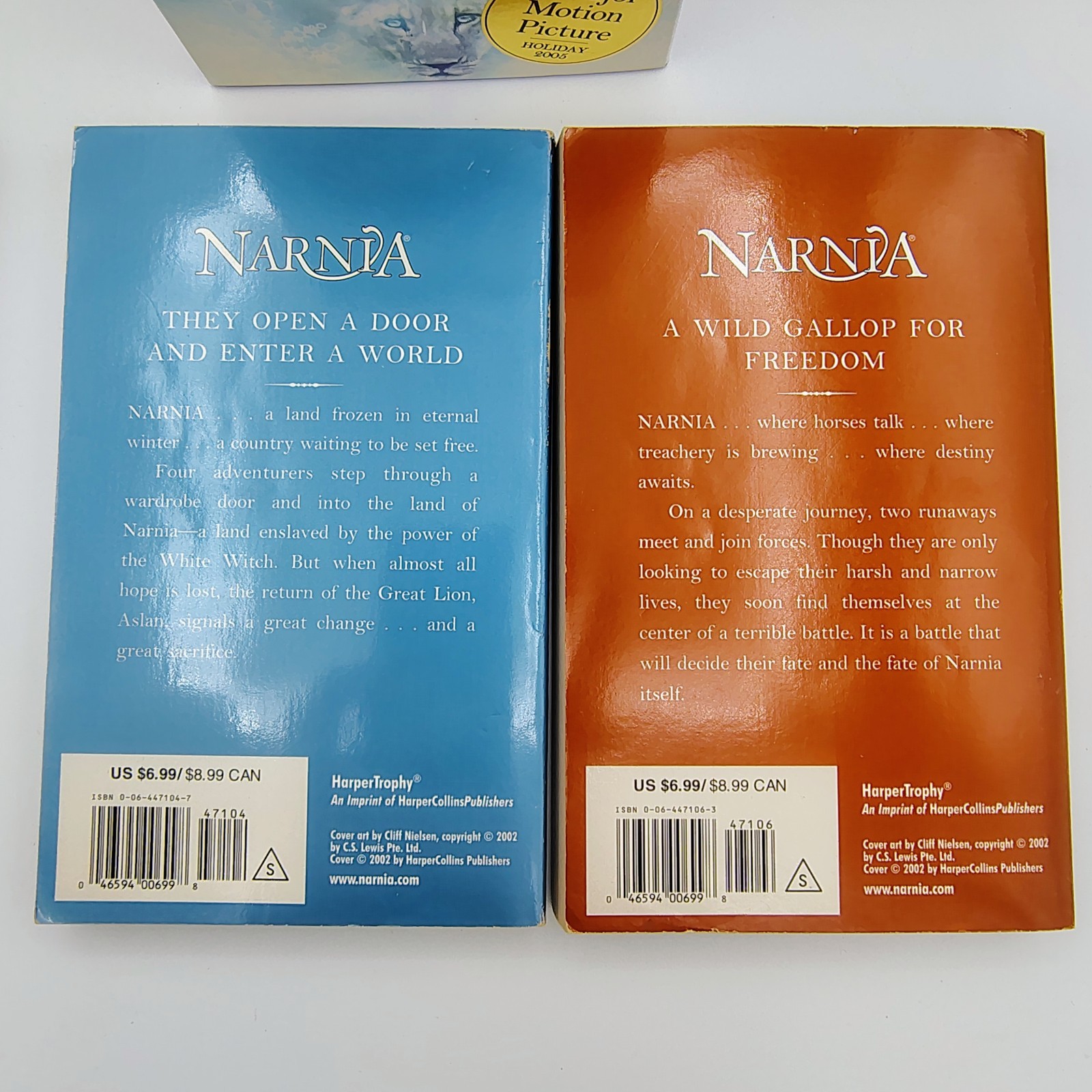 C. S. Lewis The Chronicles of Narnia 7-Box Set Paperback Harper Collins