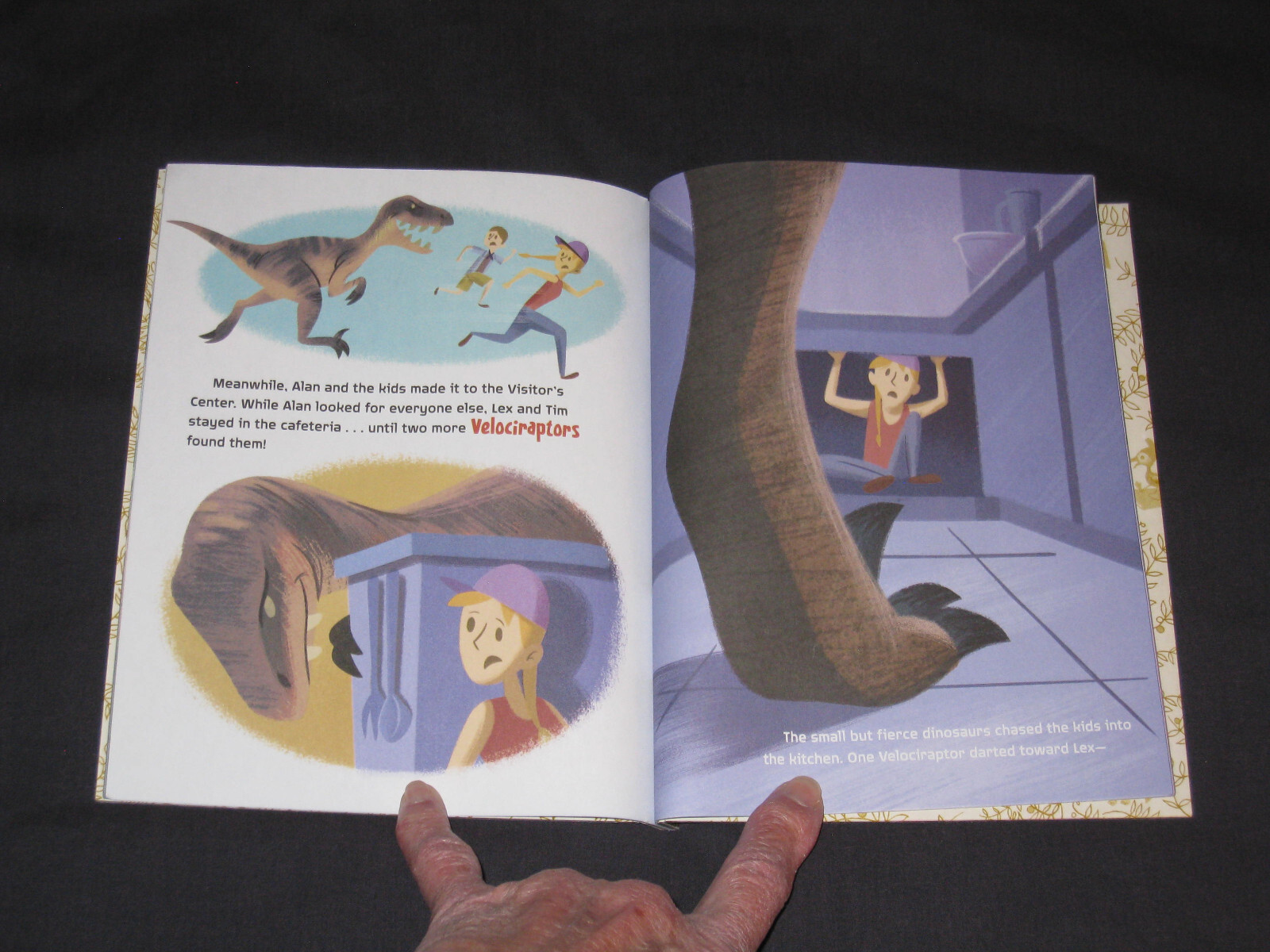 Little Golden Book Jurassic Park