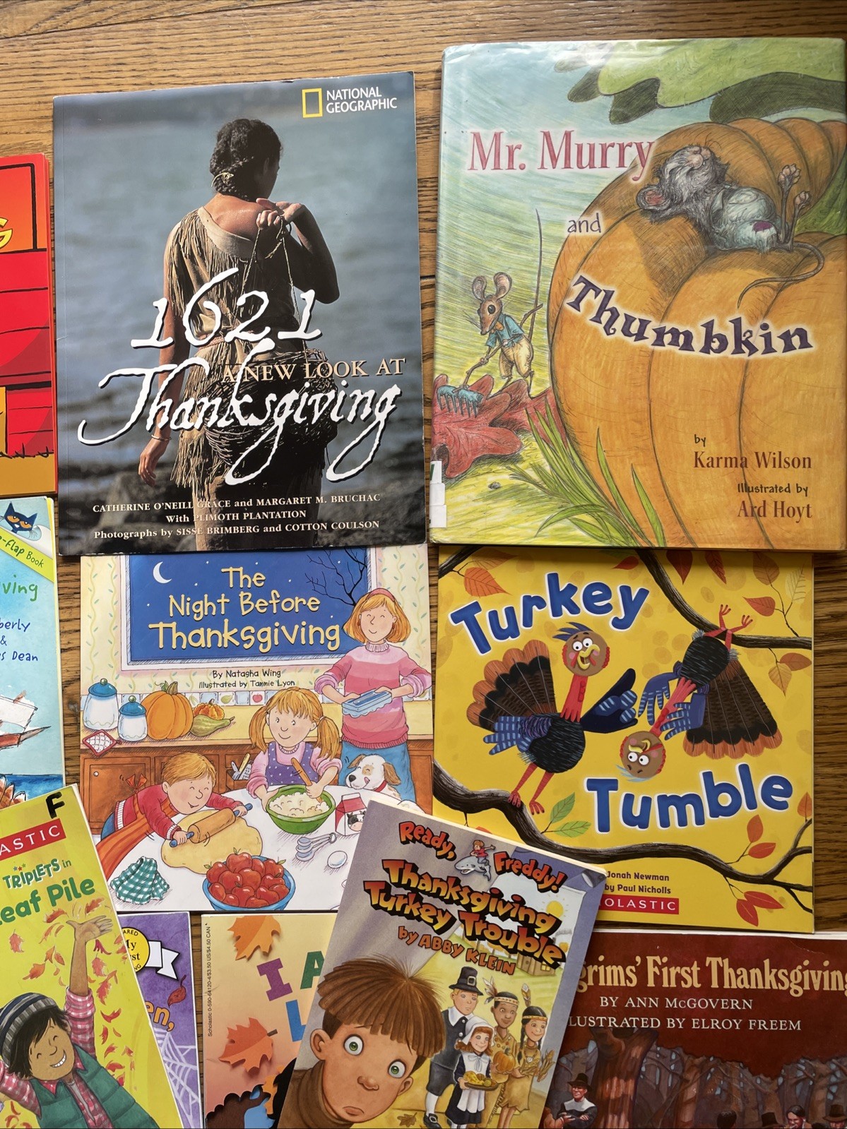 Lot of 20 Thanksgiving Fall Autumn Childrens Kids Books Turkey Holiday Classroom