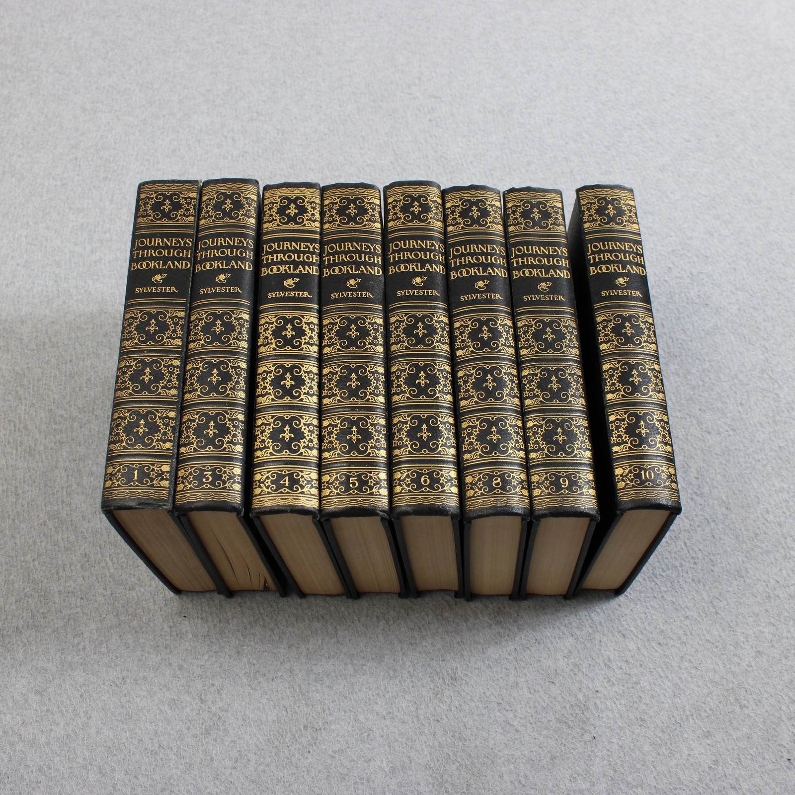 Vintage Journeys Through Bookland 8 Vol Set Charles Sylvester 1922 Children Set