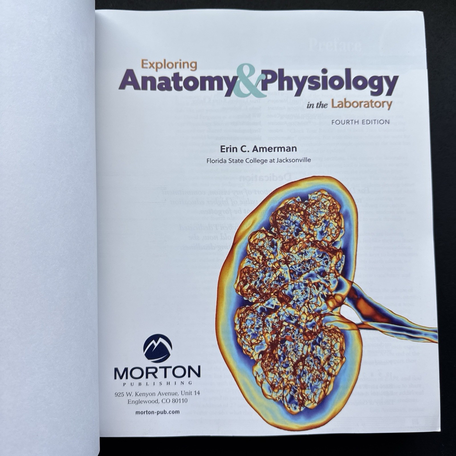 Exploring Anatomy & Physiology in the lab 4th Ed 9781640433984