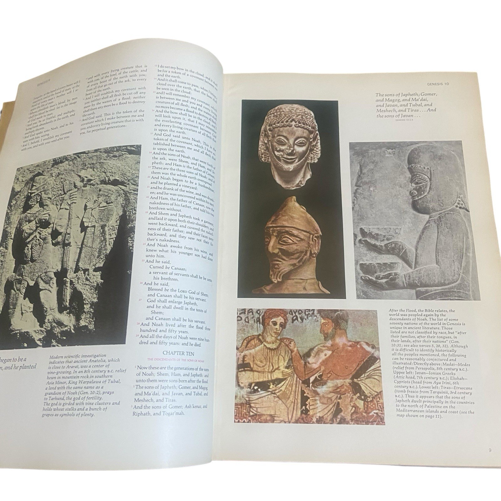 1971 The Holy Bible Reader’s Digest 1st Edition King James Version Illustrated
