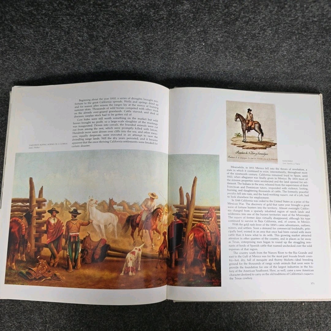THE ART OF THE OLD WEST by Paul Rossi & David Hunt Hard Cover Book 1971
