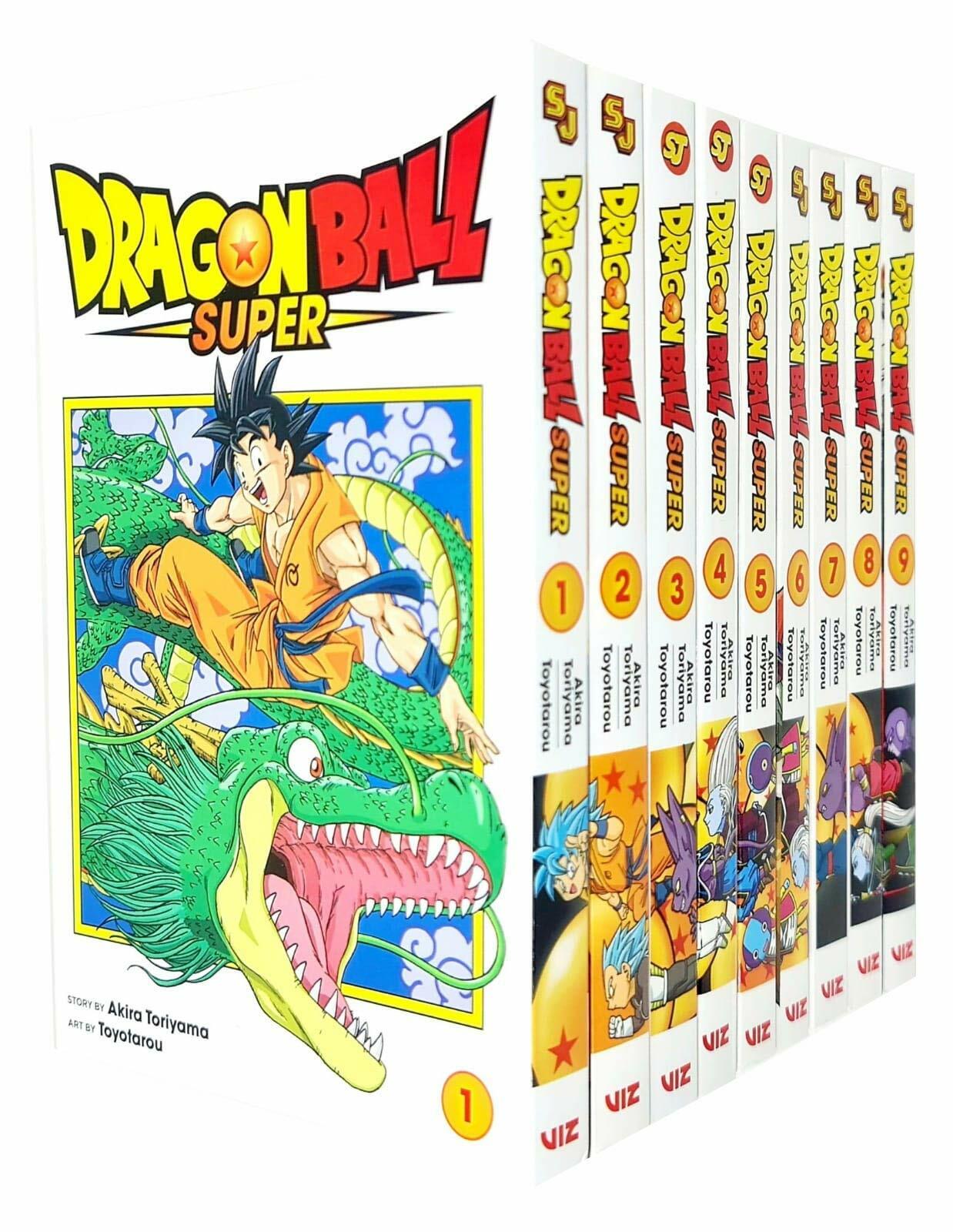 Dragon Ball Super Manga Series Vol. 1-9 (Manga) By Akira Toriyama-Viz Media LLC