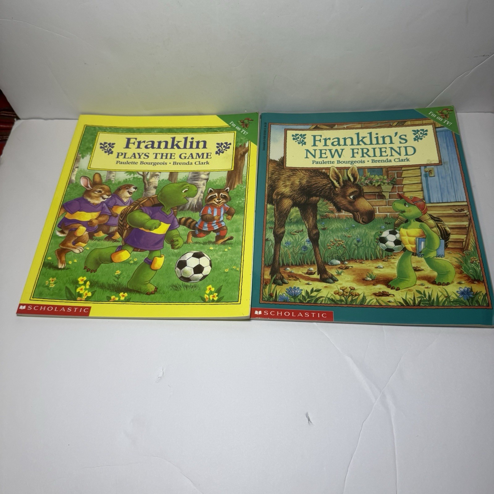 Lot Of 12 Franklin the Turtle Picture Books Paulette Bourgeois & Brenda Clark