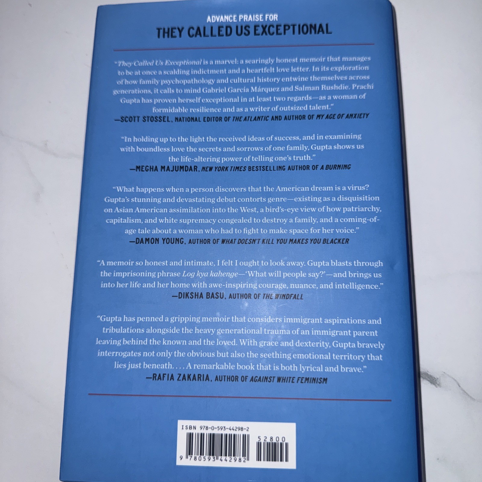 They Called Us Exceptional : And Other Lies That Raised Us by Prachi Gupta…