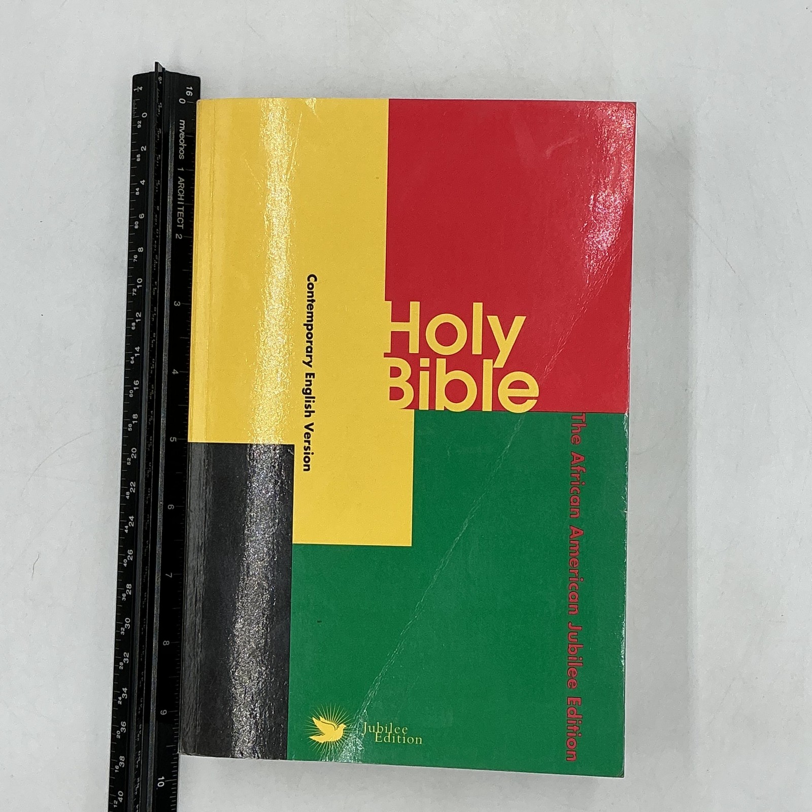 Holy Bible African American Jubilee Edition American Bible Society Green PB