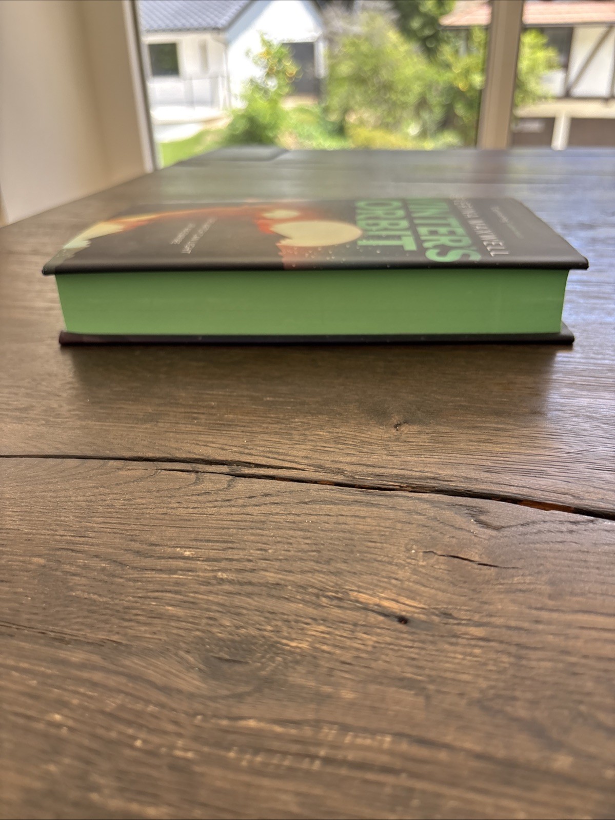 Winter’s Orbit by Everina Maxwell (Special Green Pages + Signed) Hardcover￼