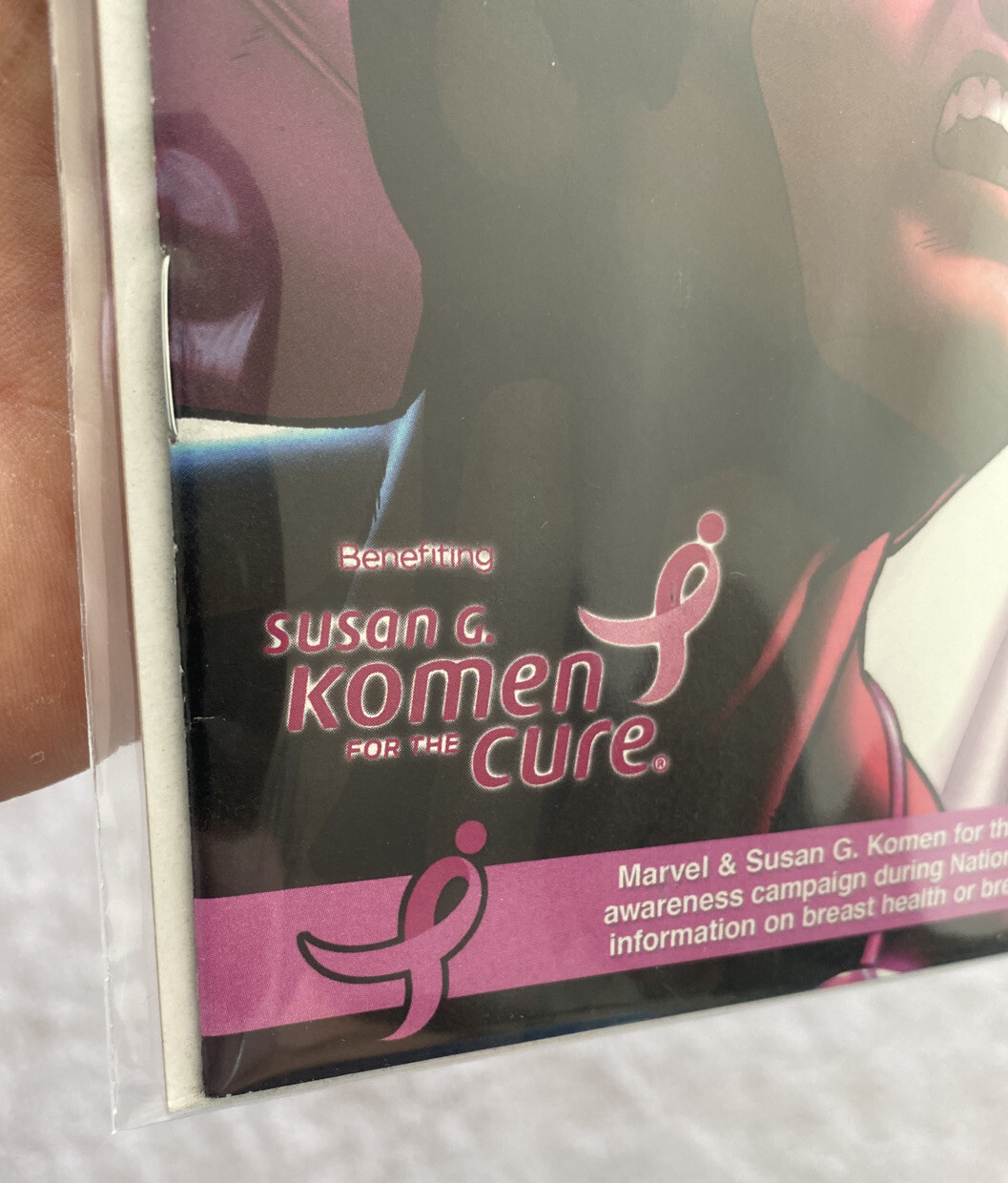 Uncanny X-Men #20 Susan G.Komen Breast Cancer Awareness Variant Marvel 2012