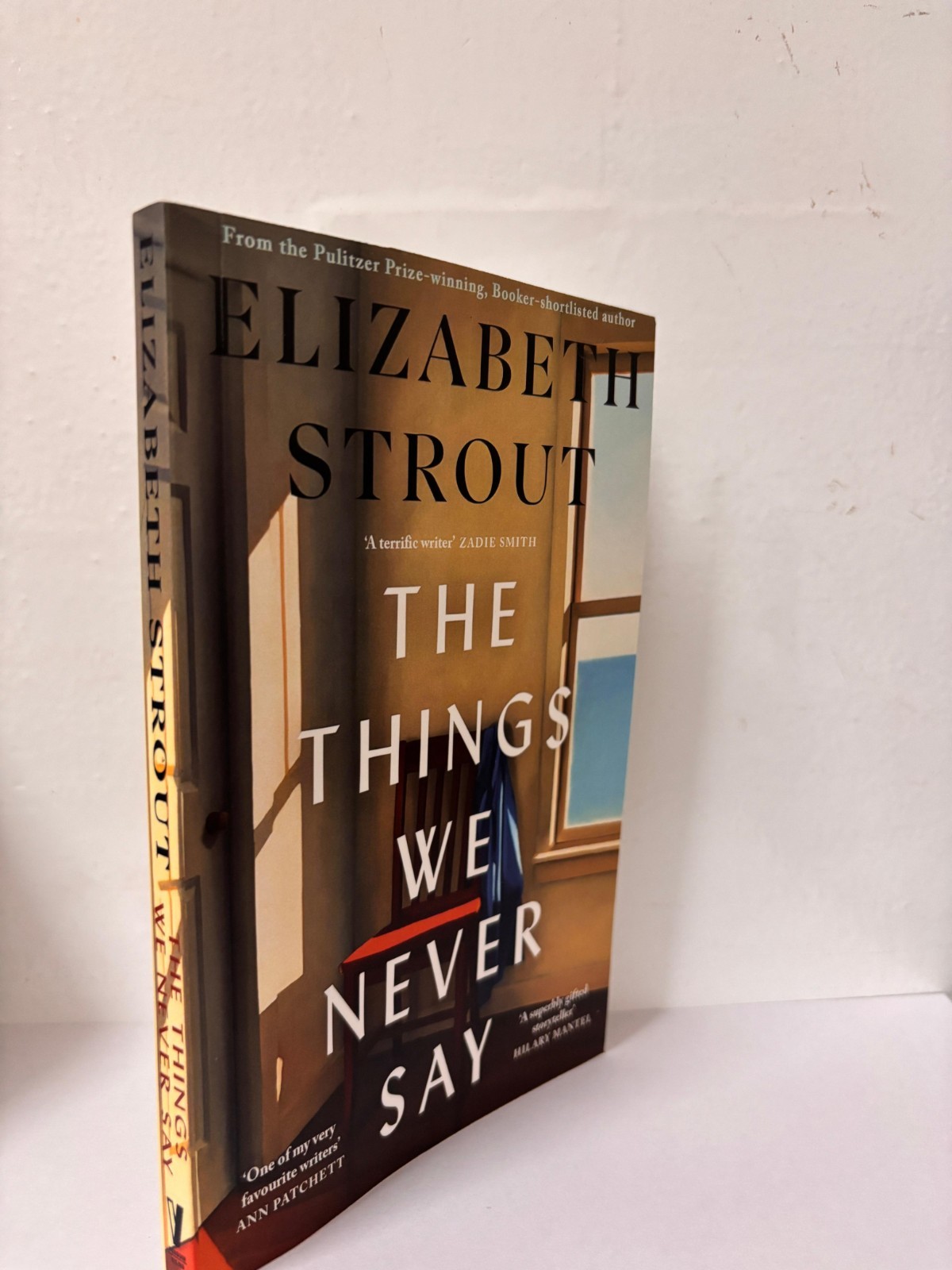 The Things We Never Say by Elizabeth Strout Paperback New Book