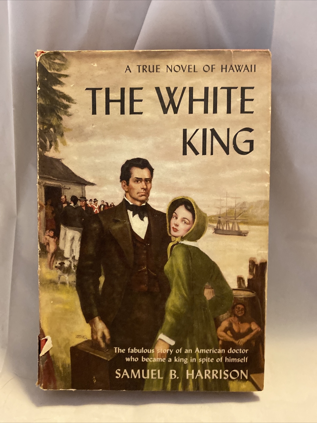 White King – Samuel Harrison (1950, 1st Edition, Hardcover, Dust Jacket, SIGNED)