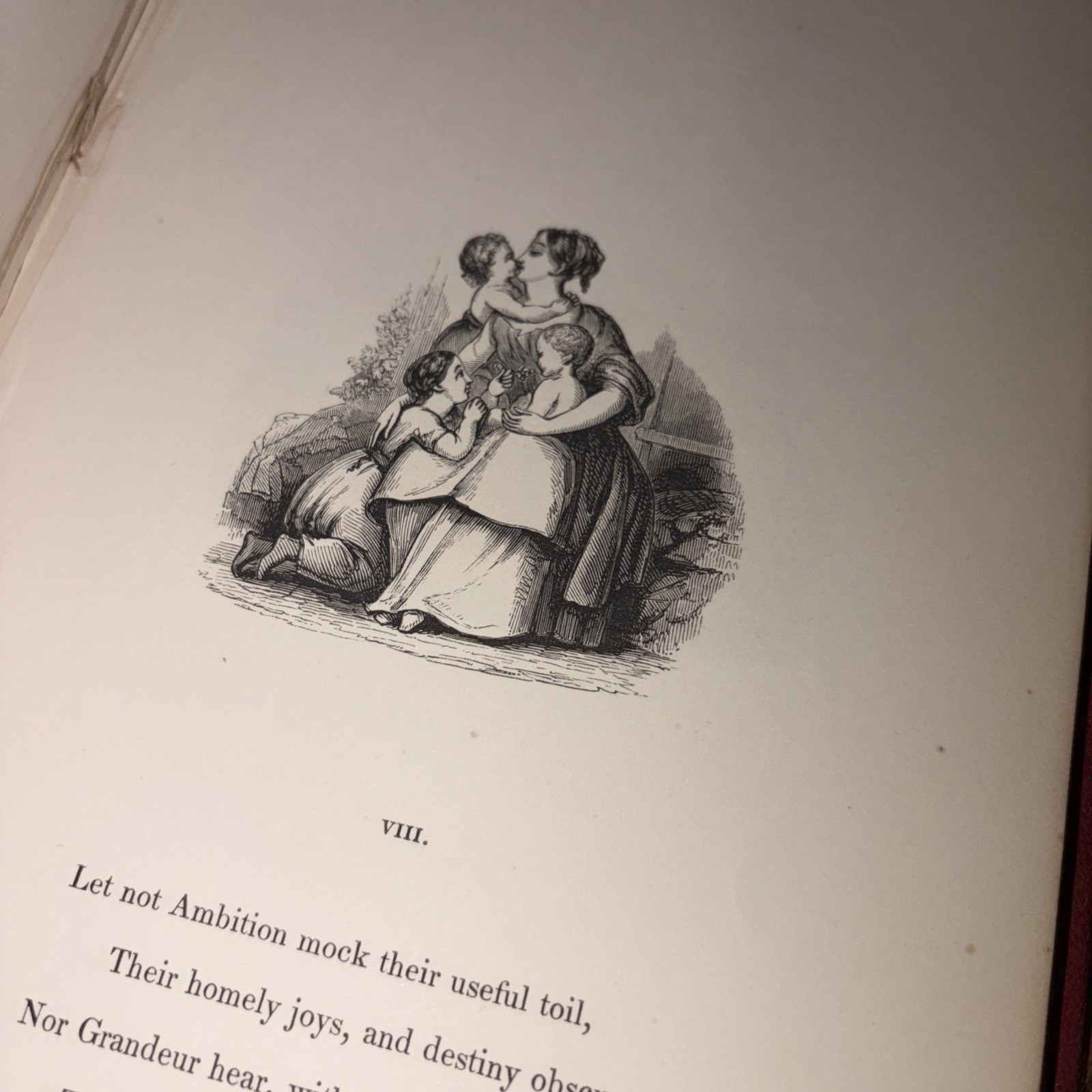 Elegy Written in a Country Church-Yard. Thomas Gray. (1834) 33 Engravings. Rare!