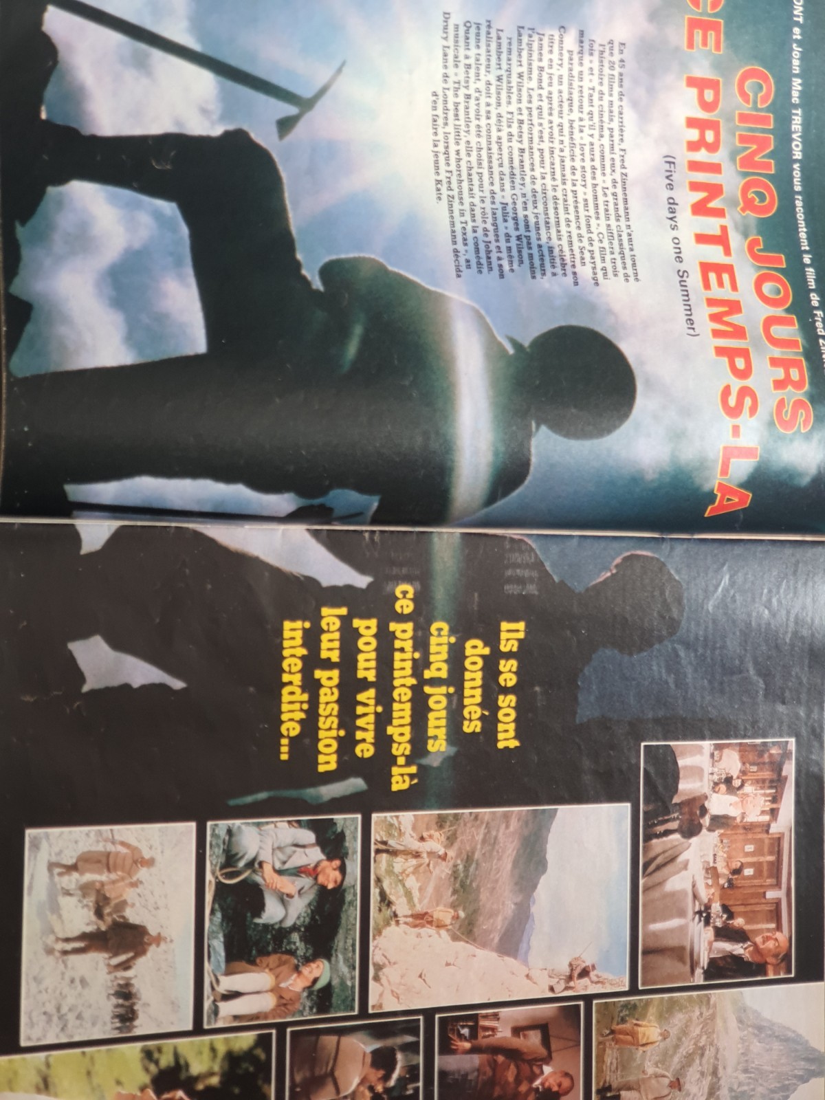 CINE REVUE 1983 SUPERMAN CHRISTOPHER REEVE TANYA ROBERTS BALSAM STALLONE GERE
