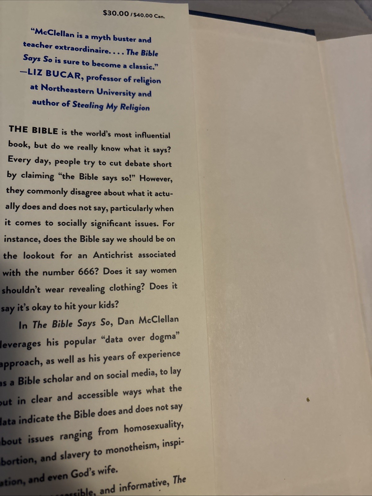The Bible Says So: What We Get Right (and Wrong) A… Hardcover – April 29, 2025