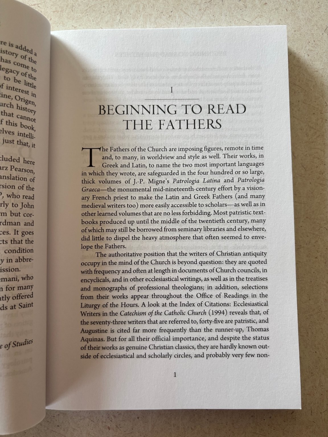 Beginning to Read the Fathers Boniface Ramsey 2012 Revised Edition Paulist Press