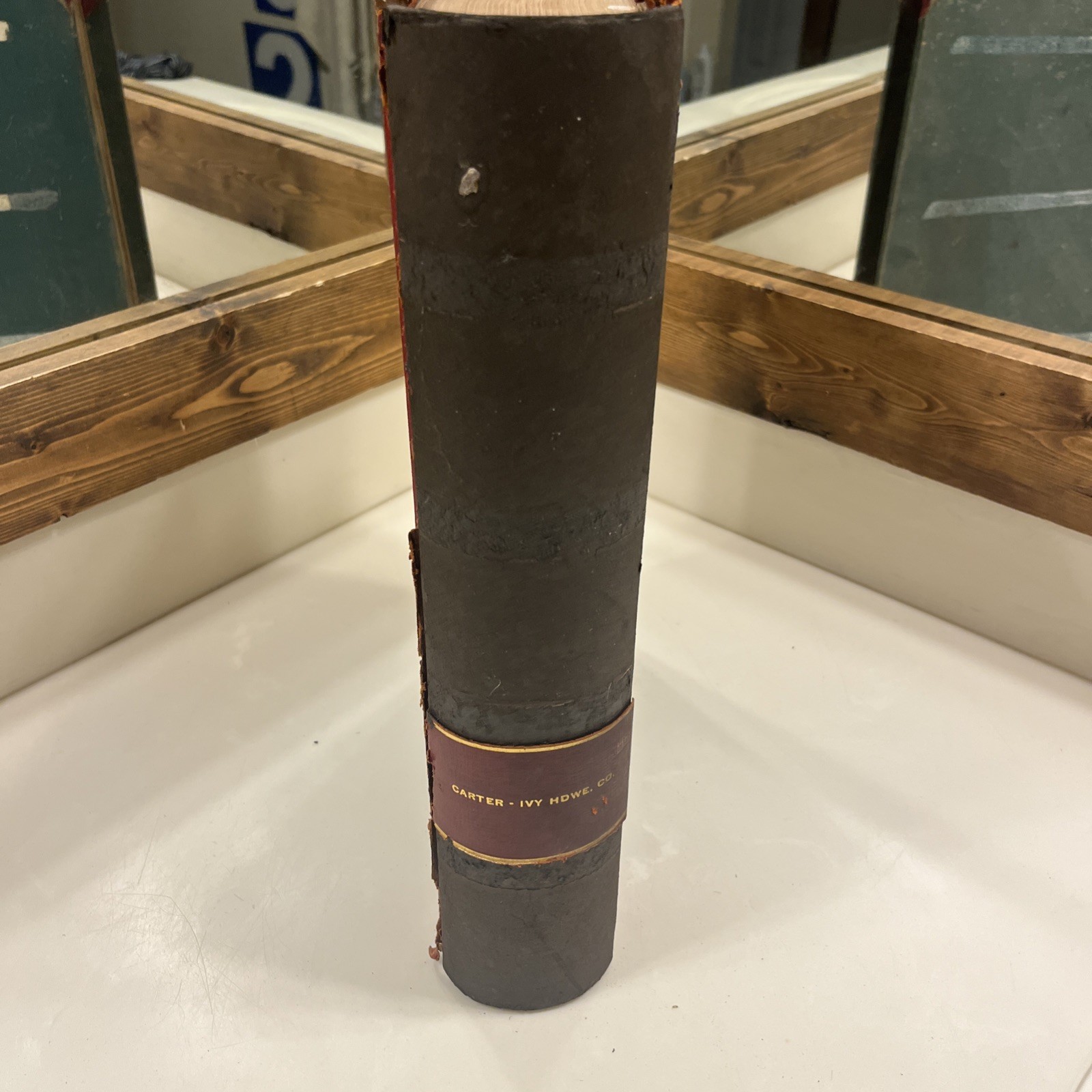 1948 Weatherford Tx Carter Ivy Hardware Ledger Vintage
