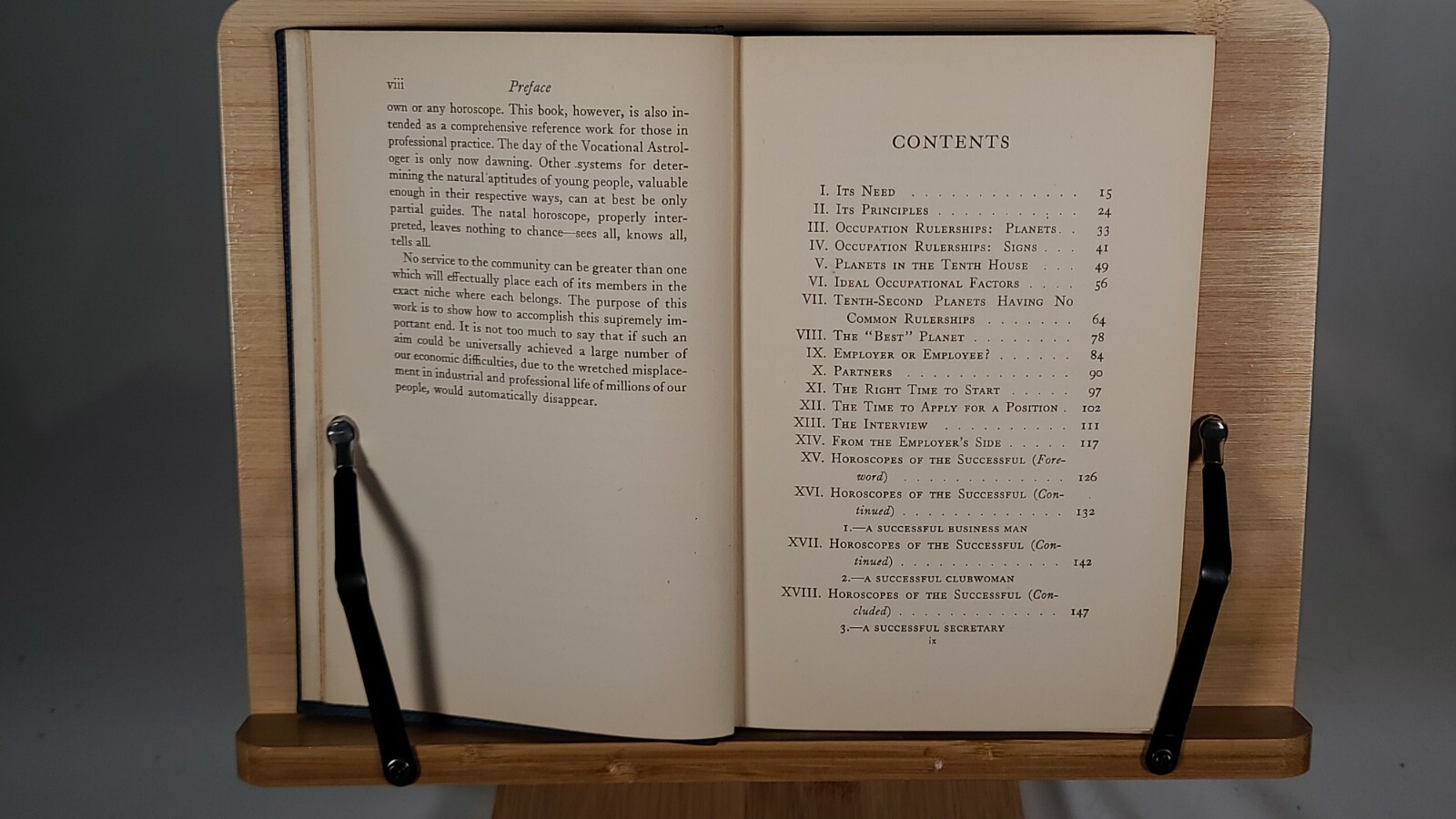 Vocational Guidance by Astrology by Charles E. Luntz 1942 Hardcover Llewellyn
