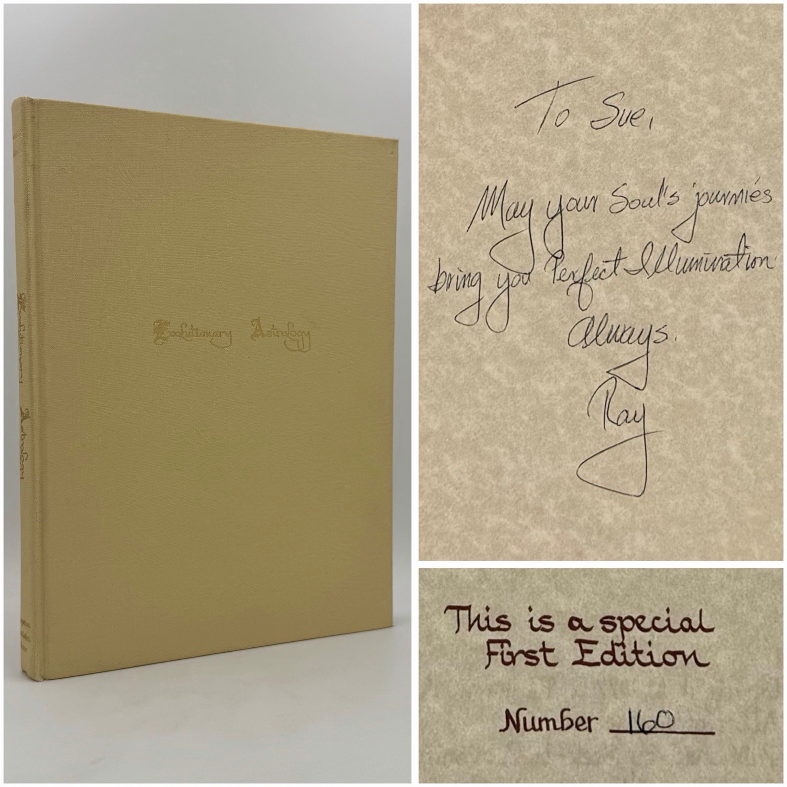 *Signed* Evolutionary Astrology – Raymond Allen Merriman (Limited edition, #160)