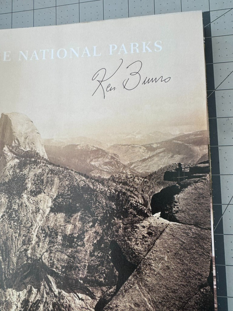KEN BURNS SIGNED – THE NATIONAL PARKS AMERICA’S BEST IDEA – PBS Documentary NM