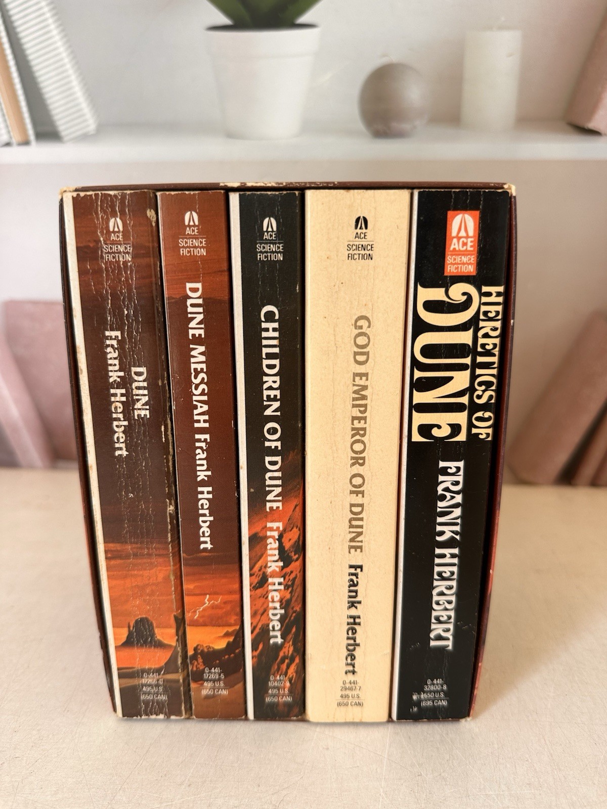 The Dune Collection Box Set 1984 Berkeley Edition Frank Herbert – 4 Books.