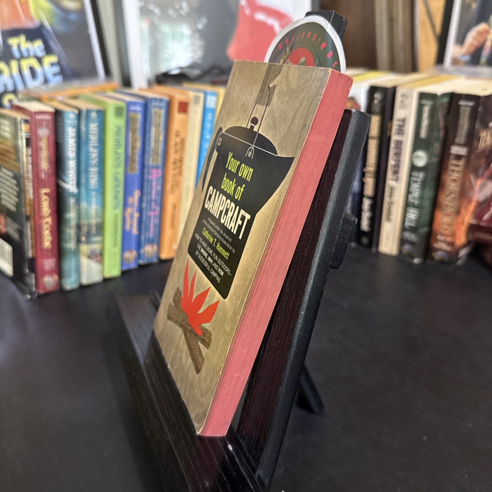 Your Own Book of Campcraft Catherine Hammett 1970 Pocket Books PB 27th Printing