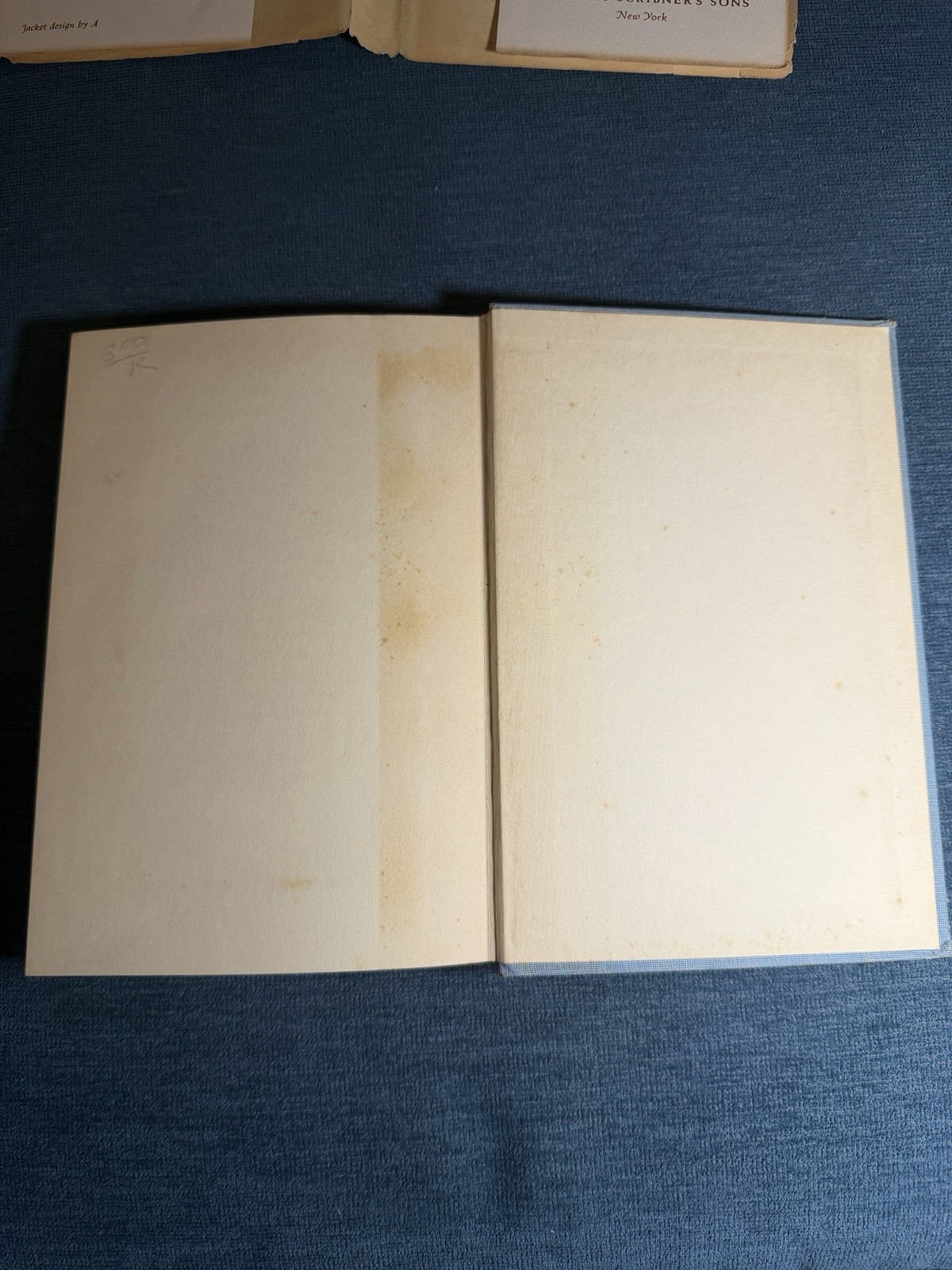 Hemingway Old Man and the Sea 1952 Scribner’s DJ Early Printing HC VG